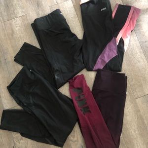 VS pink leggings